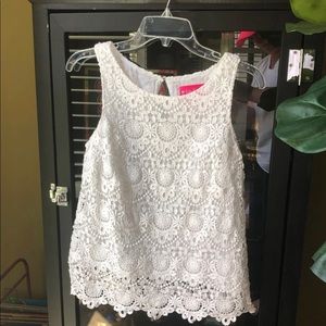 Lilly for Target crochet sleeveless